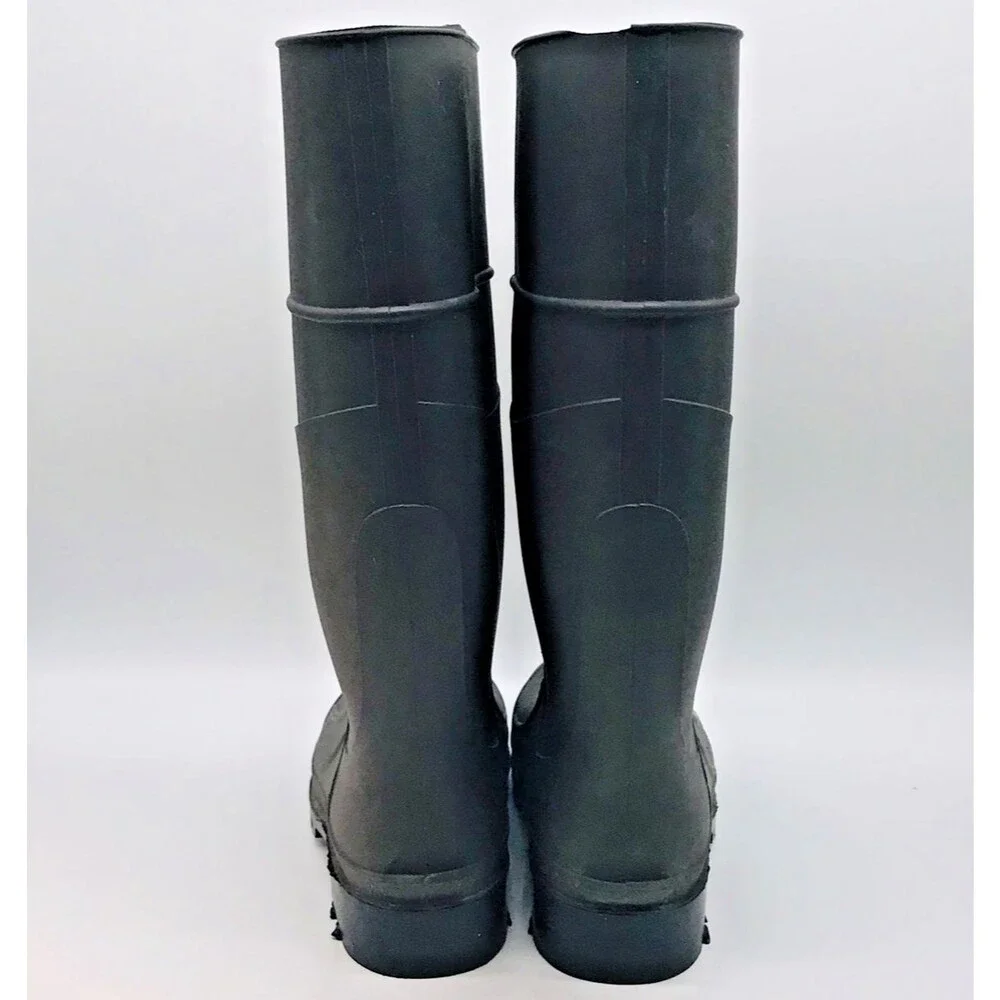 Northerner Waterproof Rubber Rain Boots Men 6 Women 8 Brown Chore Farm USA Made
